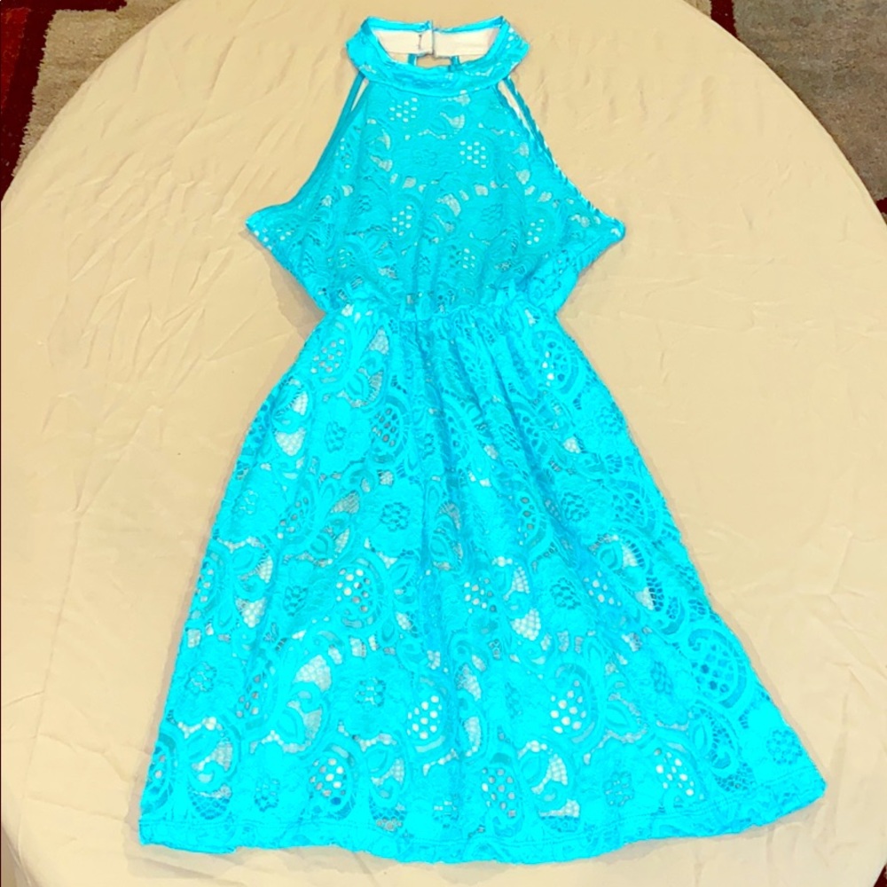 Turquoise Dress